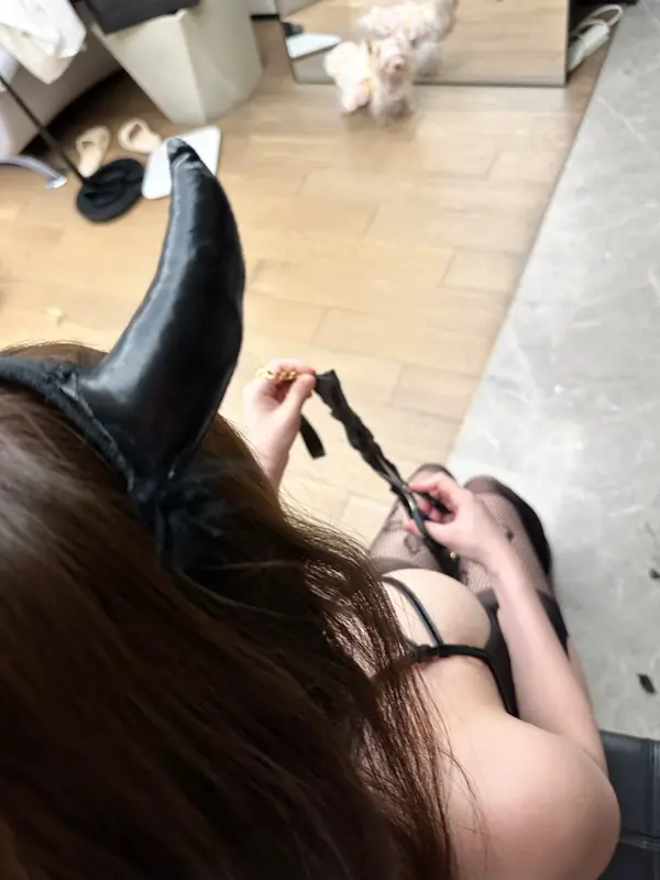 奔跑的晶骡儿-微密圈系列 黑色姐妹花 - 奔跑的晶骡儿